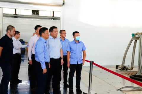 副市长汤振国率队调研阳和<em>工</em>业新区