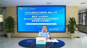 柳州市“企業服務年”之知識產權獎補及專利權質押融資管理辦法政策解讀順利舉行