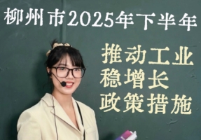 柳州市2025年下半年推动工业稳增长政策措施